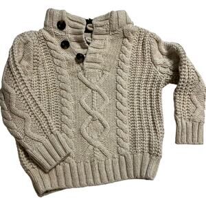 Baby GAP Pullover Cable Knit Sweater Infant Size 12-18 months